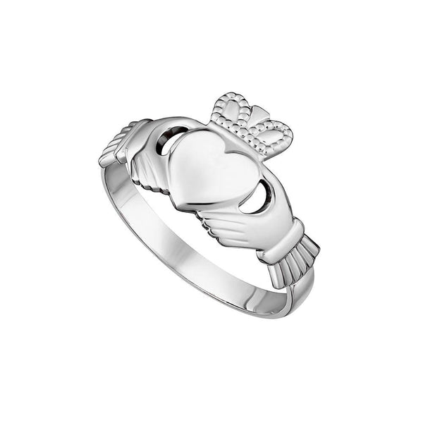 History of Ireland Silver Maids Claddagh Ring S2280