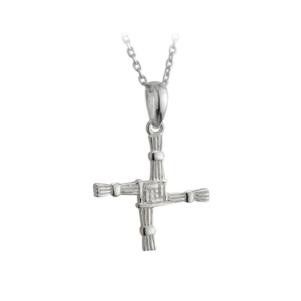 Sterling Silver St. Bridget Cross Pendant S44402