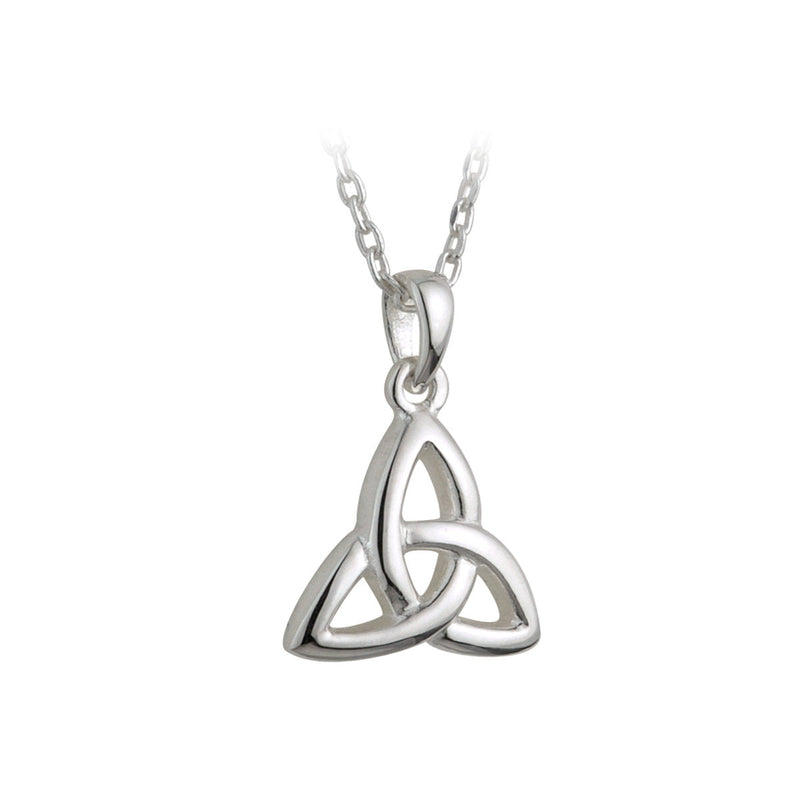 Sterling Silver Trinity Knot Pendant S44720