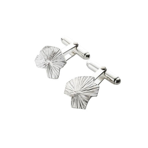 Martina Hamilton Seashore Silver Cufflinks
