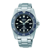 Seiko Prospex Solar Black Dial 40.5mm Bracelet Mens Watch SNE569P1
