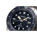 Seiko Prospex Solar Black Dial 40.5mm Bracelet Mens Watch SNE569P1