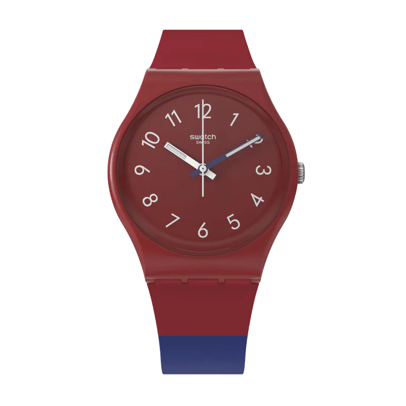 Swatch Colore Blocco 34mm Watch SO28R112