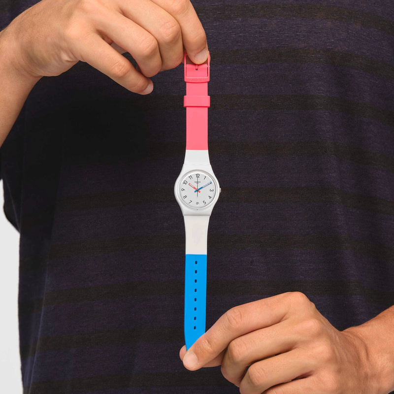 Swatch Gent In The Block 34mm Watch SO28W400