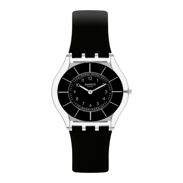 Swatch Quartz 34mm Black Classiness Again Watch