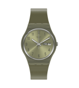 Swatch PearlyGreen Quartz 34cm Watch GG712
