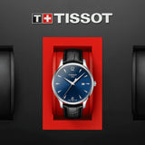 Tissot T-Classic Tradition Quartz Black Leather 42mm Mens Watch T0636101604700