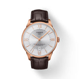 Tissot Chemin des Tourelles Powermatic 80 SIlver Diald 42mm Mens Watch T0994073603800