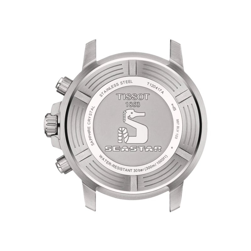 Tissot Seastar 1000 Quartz Chronograph Green Dial Steel 45.5mm Mens Watch T1204171109101