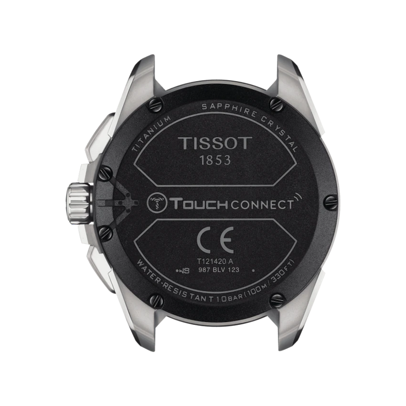Tissot T-Touch Connect Solar Quartz Steel 47.5mm Mens Watch T1214204405100