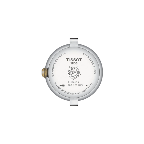 Tissot Bellissima Small Lady Quartz Gold Steel 26mm Watch T1260102201300