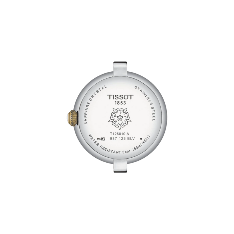 Tissot Bellissima Small Lady Quartz Gold Steel 26mm Watch T1260102201300