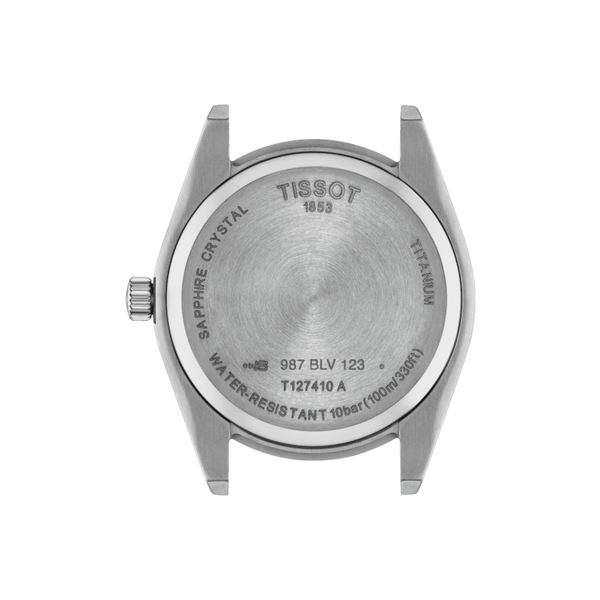 Tissot Gentleman Quartz Titanium 40mm Watch T1274104408100