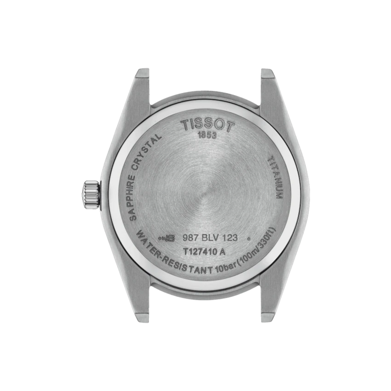 Tissot Gentleman Quartz Titanium 40mm Watch T1274104408100