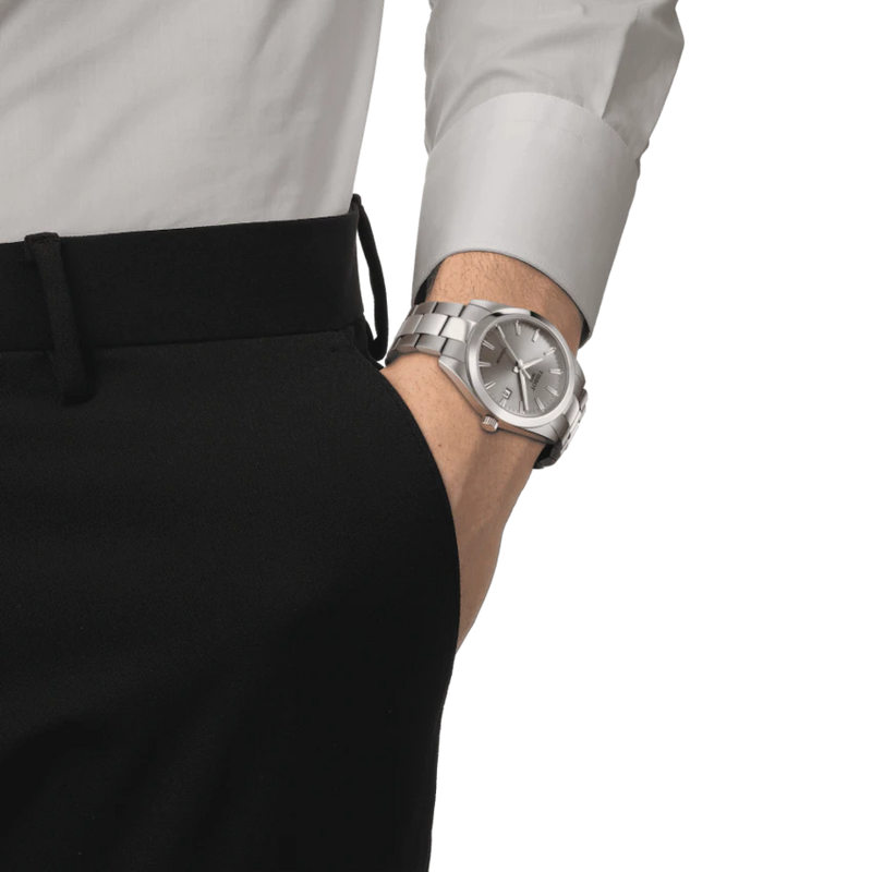 Tissot Gentleman Quartz Titanium 40mm Watch T1274104408100