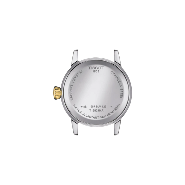 Tissot Classic Dream Quartz Two Tone Gold Steel 28mm Ladies Watch T1292102203100