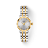 Tissot Classic Dream Quartz Silver & Yellow Gold Steel 28mm Ladies Watch T1292102203100