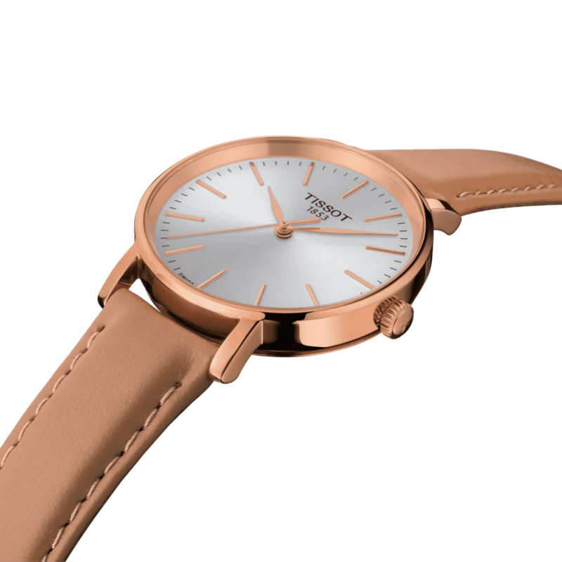 Tissot Everytime Lady Quartz Rose Gold 34mm Ladies Watch T1432103601100