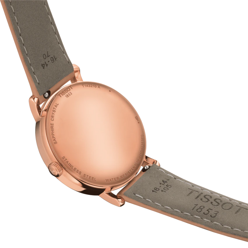 Tissot Everytime Lady Quartz Rose Gold 34mm Ladies Watch T1432103601100