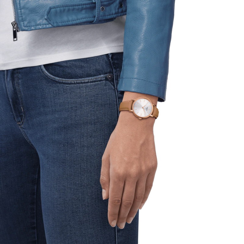 Tissot Everytime Lady Quartz Rose Gold 34mm Ladies Watch T1432103601100