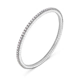 Bizzotto Gioielli 18ct Gold Diamond Flexible Tennis Bracelet