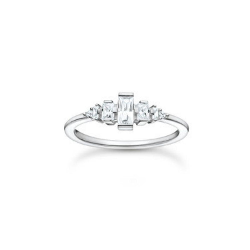 Thomas Sabo Dancing Stones CZ Silver Ring