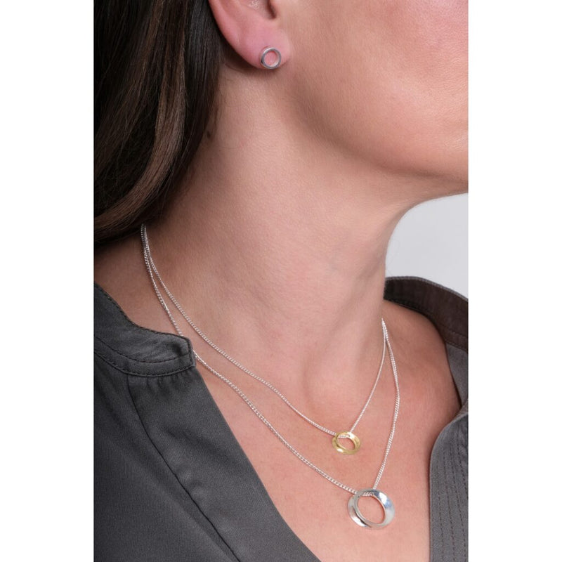 Maureen Lynch 9ct Gold Wave Necklace