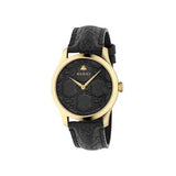 Gucci G-Timeless Gold and Black Unisex Watch YA1264034A