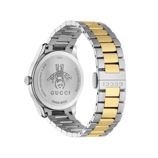 Gucci G-Timeless Quartz Iconic Two Tone Steel 38mm Watch YA1264131