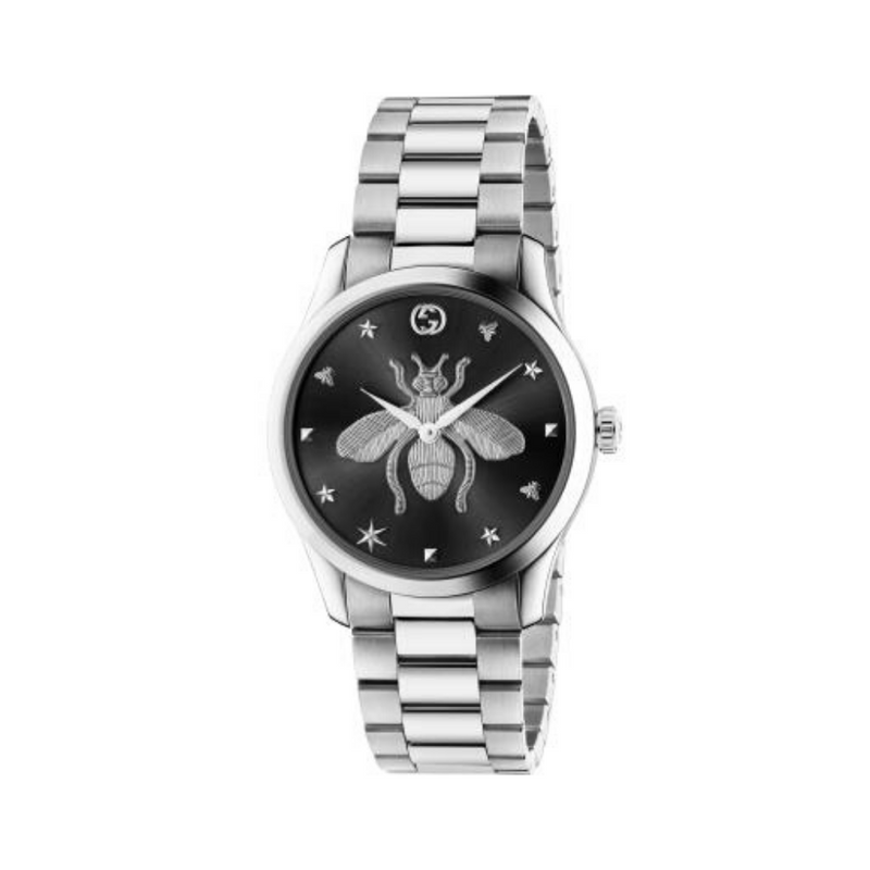 Gucci G-Timeless Steel Bee Watch YA1264136