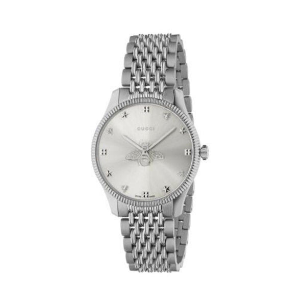 Gucci G-Timeless Steel Bee Motif Watch YA1264153