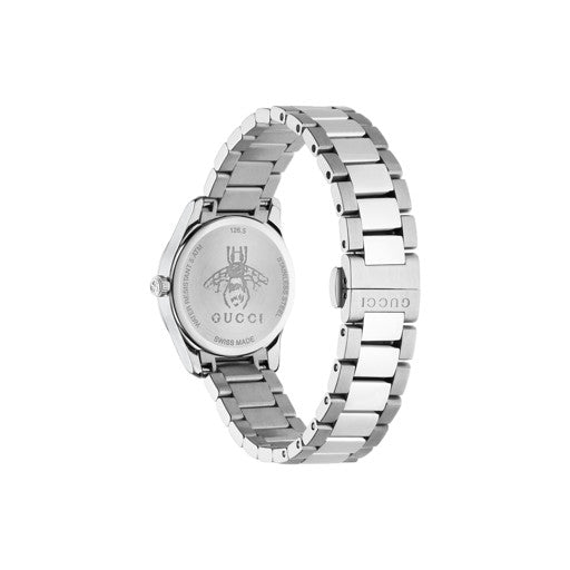Gucci G-Timeless Stainless Steel 27mm Ladies Watch YA126572A