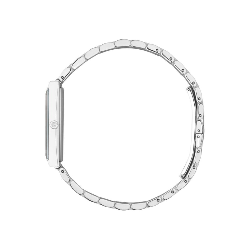 Gucci G-Frame Steel Black Dial Ladies Watch YA127504
