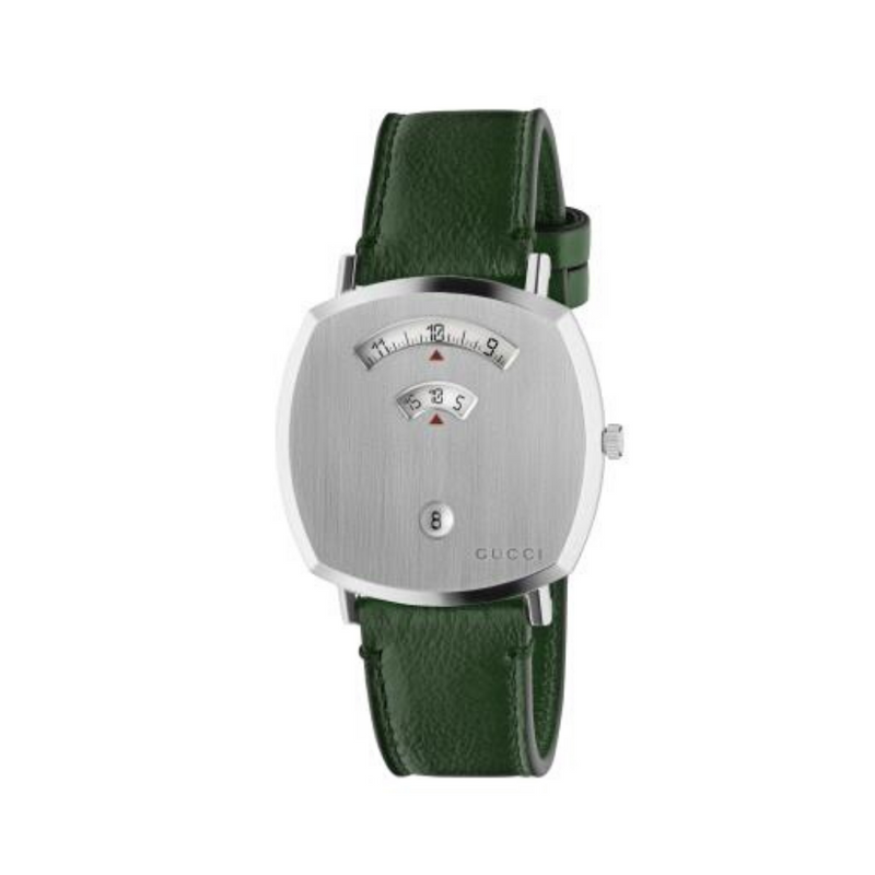 Gucci Grip Green Strap Watch YA157412