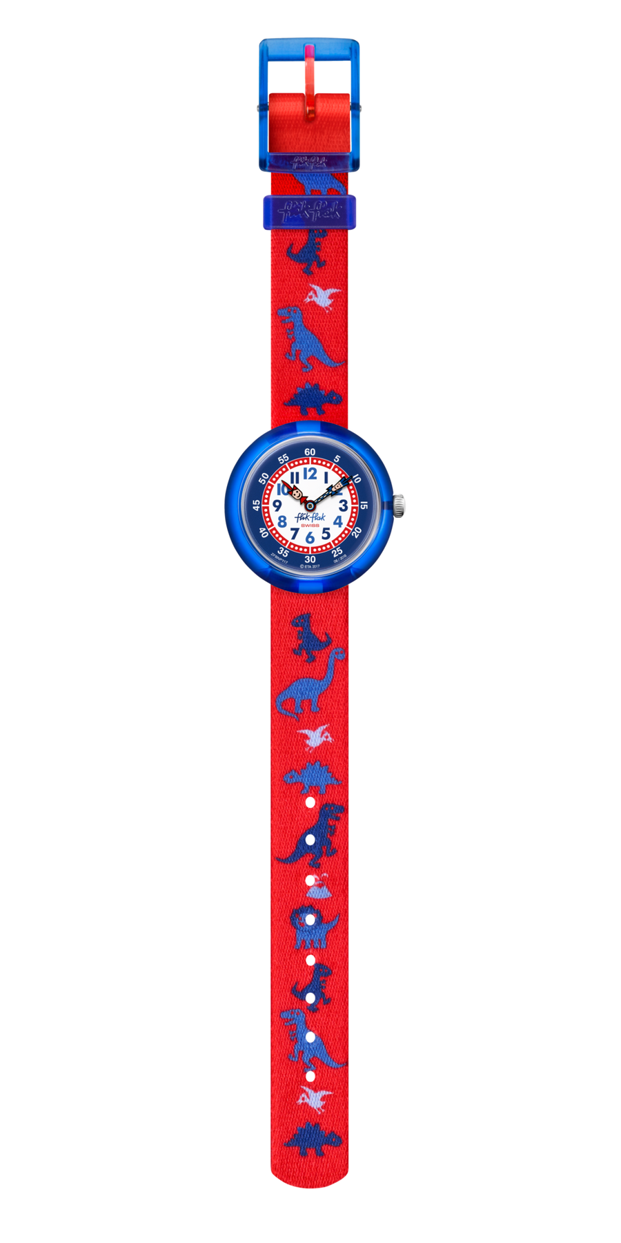 Swatch Flik Flak Dinosauritos Quartz 31.85mm Watch FBNP117 Bannon Jewellers