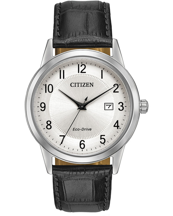Citizen Corso Eco-Drive 40mm White Dial Mens Watch AW1231-07A
