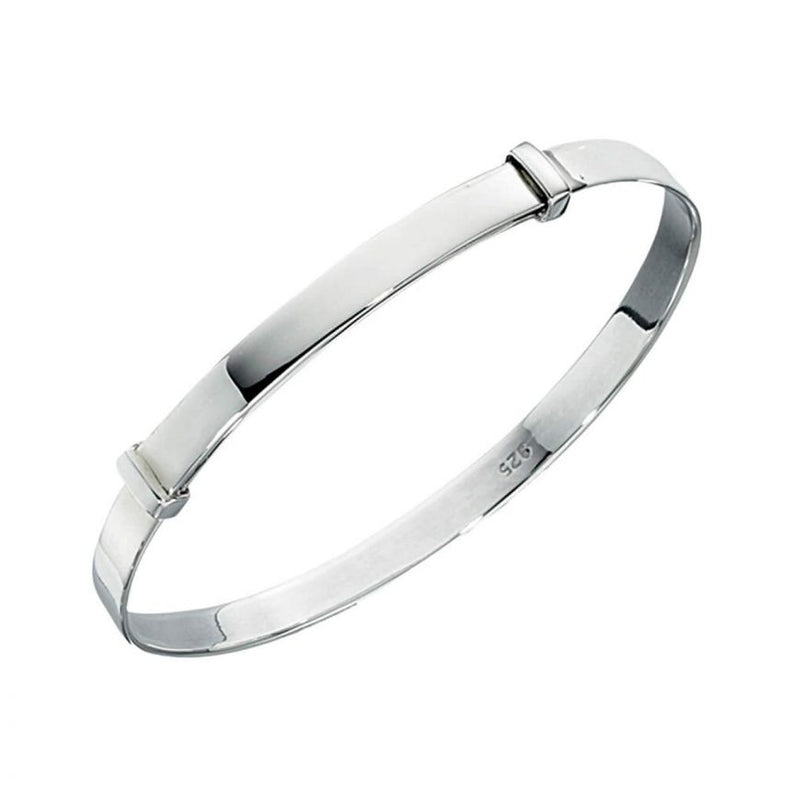 Sterling Silver Expandable Baby Bangle