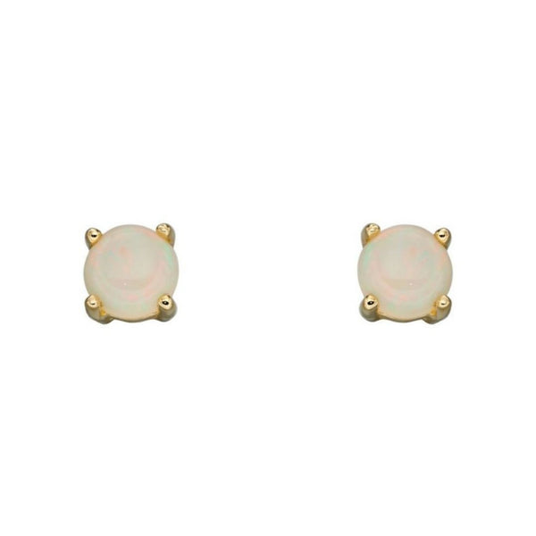 9ct Gold October Birthstone Earrings