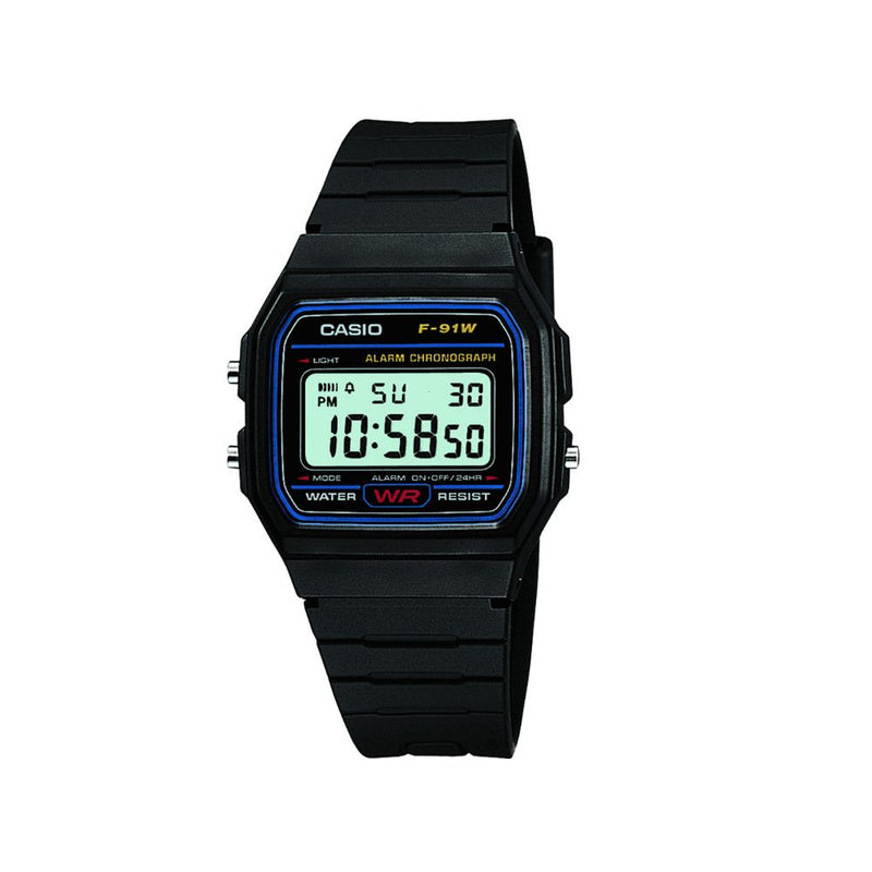 Casio Digital Black Watch F-91W-1XY