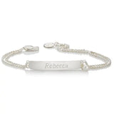 Molly Brown Personalised My First Pearl ID bracelet MB222-2