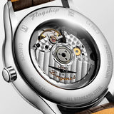 Longines Flagship Automatic 40mm Leather Strap Mens Watch L49844792