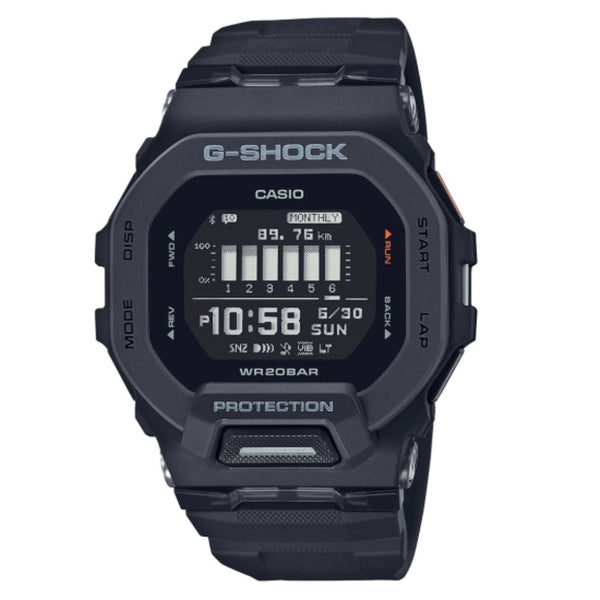 Casio G-Shock G-Squad Step Tracker Black Watch GBD-200-1ER