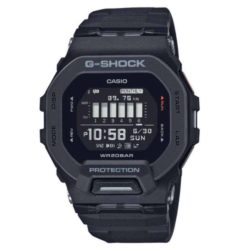 Casio G-Shock G-Squad Step Tracker Black Watch GBD-200-1ER
