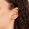 9ct Gold Bee Stud Earrings