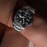 Longines Hydroconquest Automatic Black Ceramic 43mm Watch L37824566