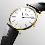 La Grande Classique de Longines Quartz Leather Strap 36mm Ladies Watch L47552112