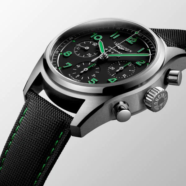 Longines Spirit Pioneer Edition Automatic Black Dial 42mm Mens Watch L38291532