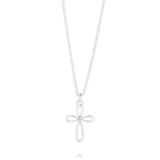 Molly Brown Cherish Diamond Cross Necklace MB241-10
