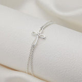 Molly Brown Cherish Diamond Cross Bracelet